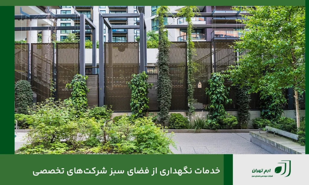 خدمات نگهداری از فضای سبز شرکت‌های تخصصی